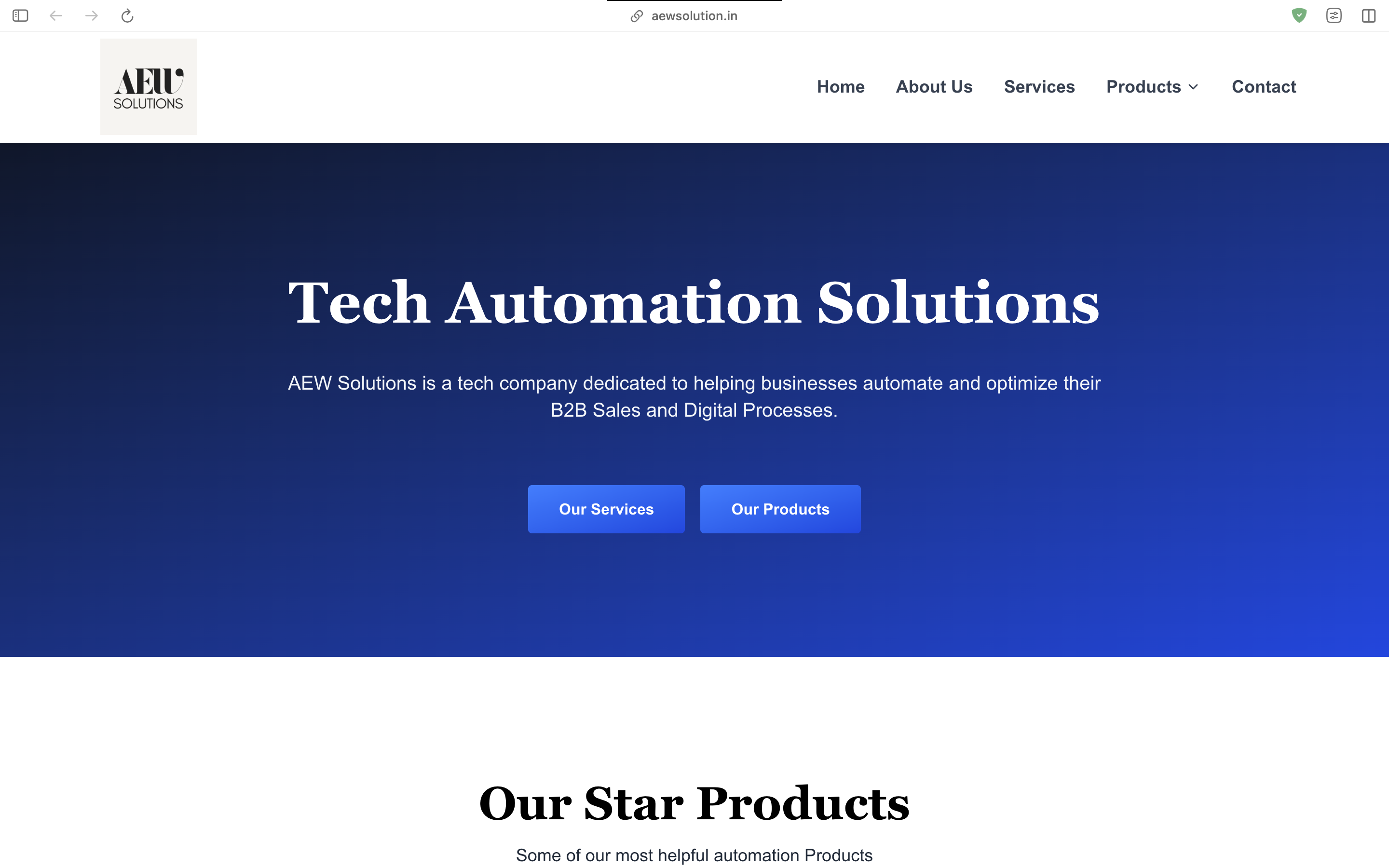 AEW - Cold Storage Management System view 2