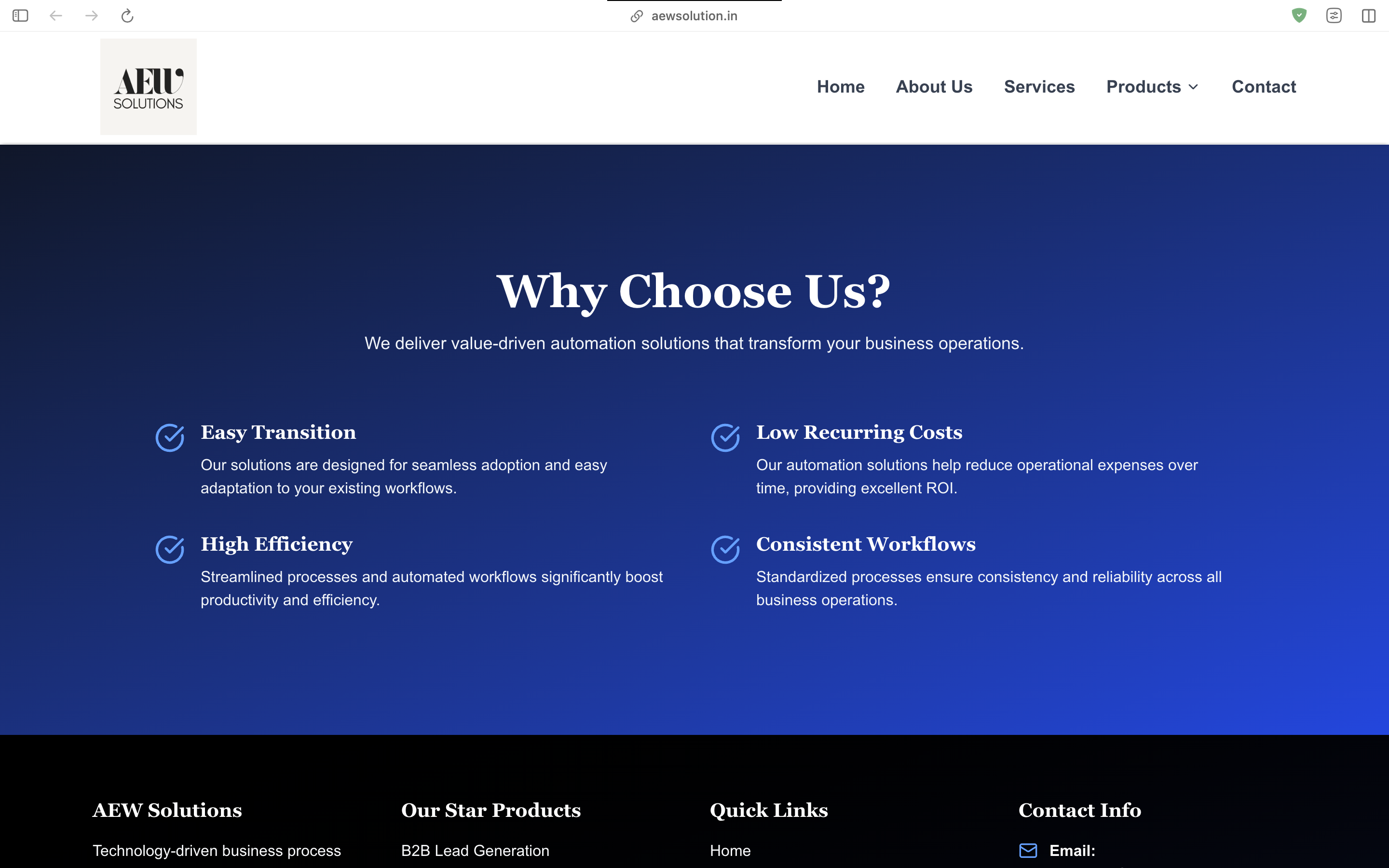 AEW - Cold Storage Management System view 1